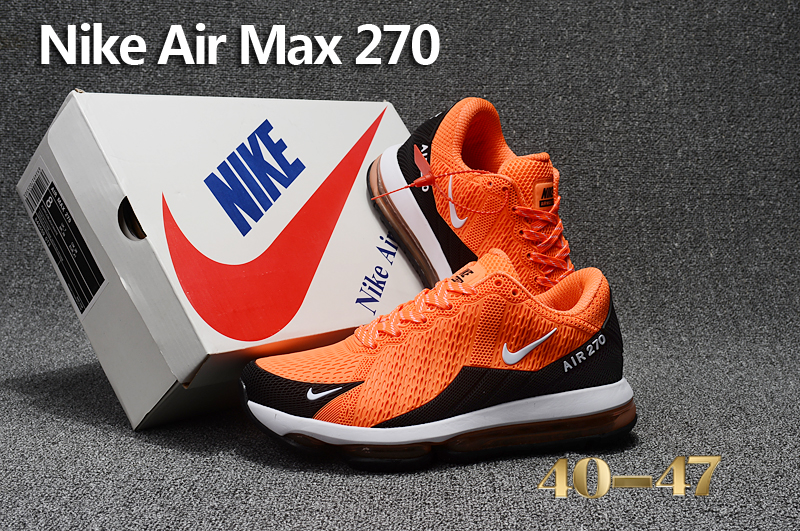 2017 Men Nike Air Max Flair Orange Black Running Shoes